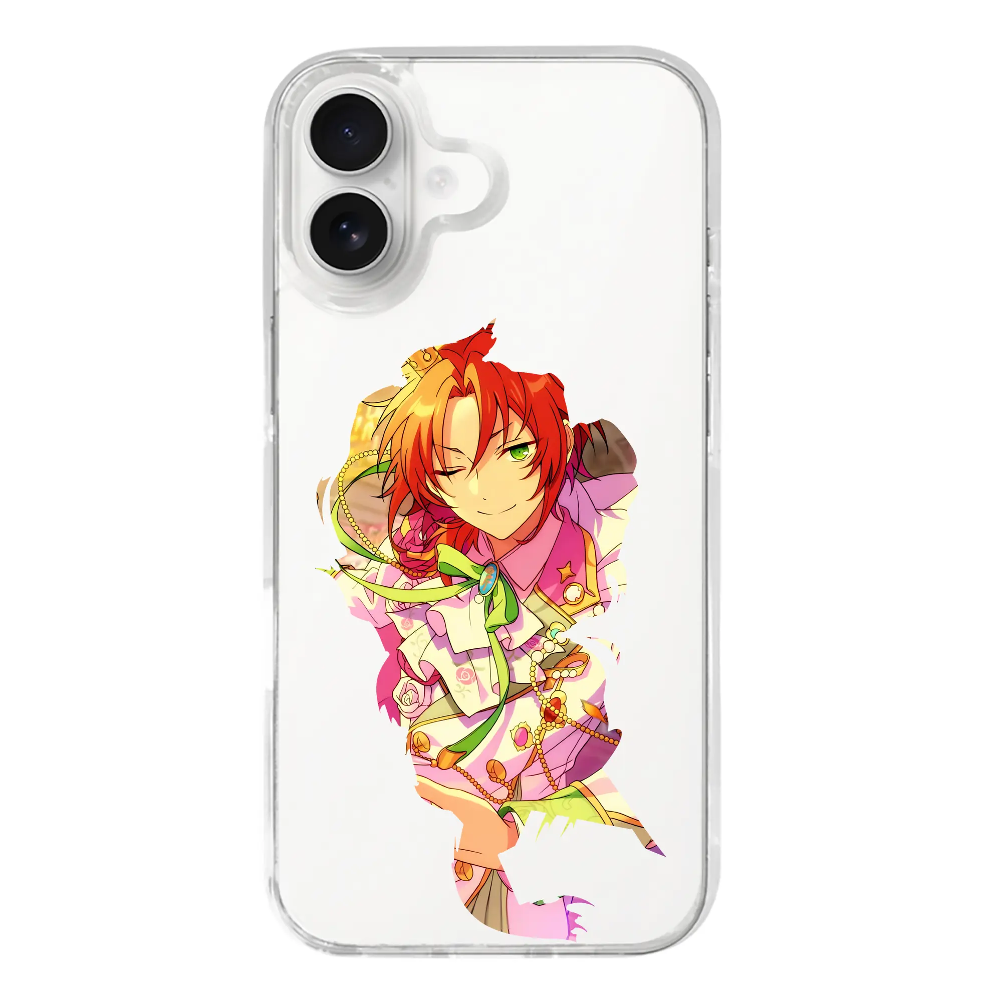 あんさん ぶる グッズ Knights 月永レオ - iPhone 17シリーズ 透明スマホケース – 薄型・耐衝撃・精密フィット保護カバー